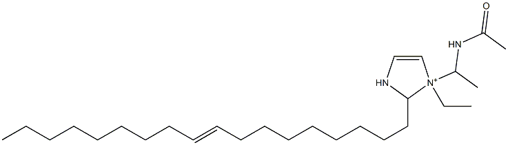 1-[1-(Acetylamino)ethyl]-1-ethyl-2-(9-octadecenyl)-4-imidazoline-1-ium