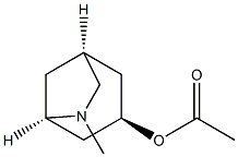 Acetic acid [1S,3R,5R,(+)]-6-methyl-6-azabicyclo[3.2.1]octane-3-yl ester