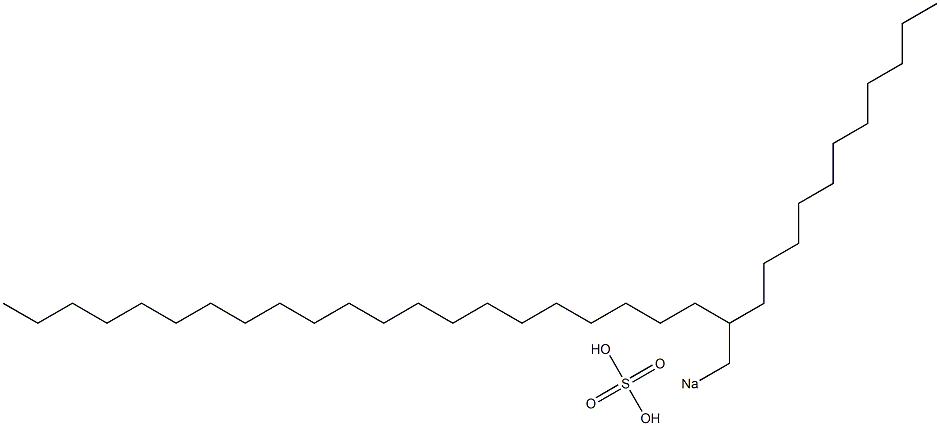 Sulfuric acid 2-undecyltricosyl=sodium salt