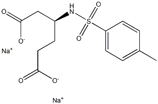 [S,(+)]-3-[(p-Tolylsulfonyl)amino]hexanedioic acid disodium salt