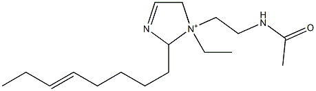 1-[2-(Acetylamino)ethyl]-1-ethyl-2-(5-octenyl)-3-imidazoline-1-ium