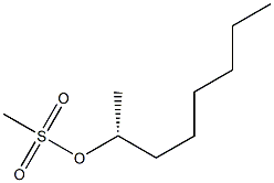 (-)-Methanesulfonic acid (R)-1-methylheptyl ester