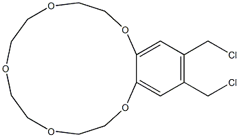 2,3,5,6,8,9,11,12-Octahydro-15,16-di(chloromethyl)-1,4,7,10,13-benzopentaoxacyclopentadecin
