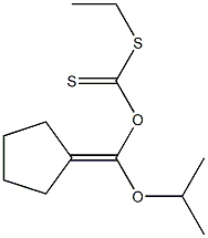 Dithiocarbonic acid O-(isopropoxycyclopentylidenemethyl)S-ethyl ester