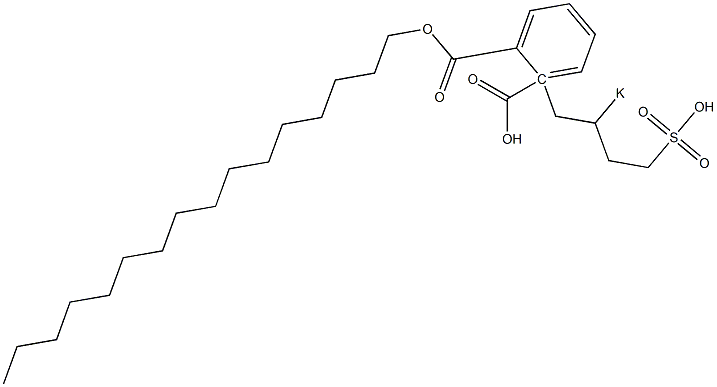 Phthalic acid 1-hexadecyl 2-(2-potassiosulfobutyl) ester