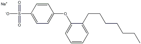 4-(2-Heptylphenoxy)benzenesulfonic acid sodium salt