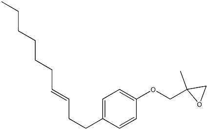 4-(3-Decenyl)phenyl 2-methylglycidyl ether