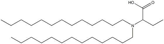 2-(Ditridecylamino)butyric acid