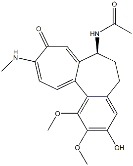 (S)-1,2-Dimethoxy-3-hydroxy-10-(methylamino)-7-(acetylamino)-6,7-dihydrobenzo[a]heptalen-9(5H)-one