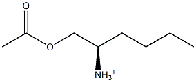 (2R)-1-(Acetyloxy)hexan-2-aminium