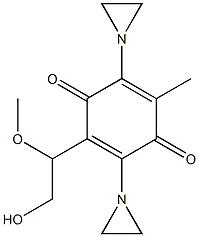 2,5-Bis(1-aziridinyl)-3-methyl-6-(1-methoxy-2-hydroxyethyl)-1,4-benzoquinone