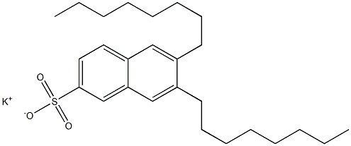 6,7-Dioctyl-2-naphthalenesulfonic acid potassium salt