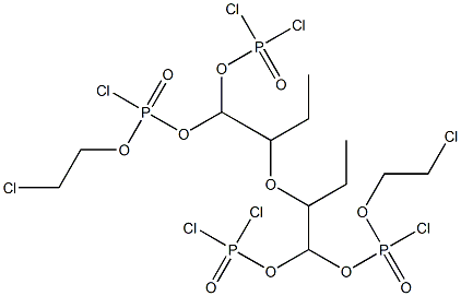 2-(Dichlorophosphinyloxy)ethyl[2-[chloro(2-chloroethoxy)phosphinyloxy]ethyl] ether