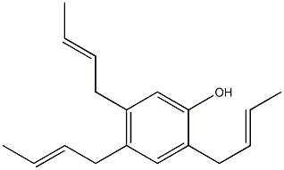 2,4,5-Tri(2-butenyl)phenol