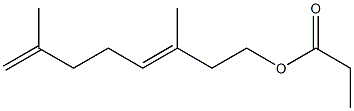 Propionic acid 3,7-dimethyl-3,7-octadienyl ester