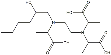3-(1-Carboxyethyl)-6-(2-hydroxyhexyl)-2,7-dimethyl-3,6-diazaoctanedioic acid