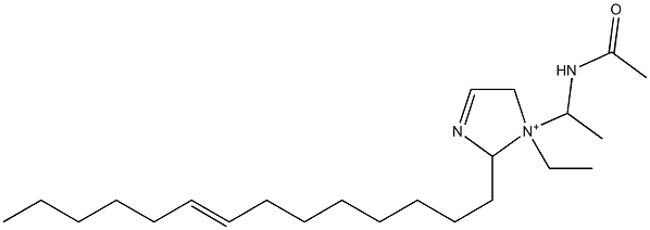1-[1-(Acetylamino)ethyl]-1-ethyl-2-(8-tetradecenyl)-3-imidazoline-1-ium