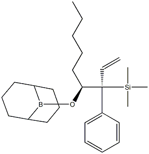 (1S,2S)-1-[(9-Borabicyclo[3.3.1]nonan-9-yl)oxy]-1-pentyl-2-(trimethylsilyl)-2-phenyl-3-butene