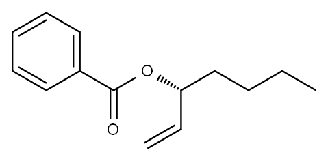 [R,(-)]-1-Heptene-3-ol benzoate