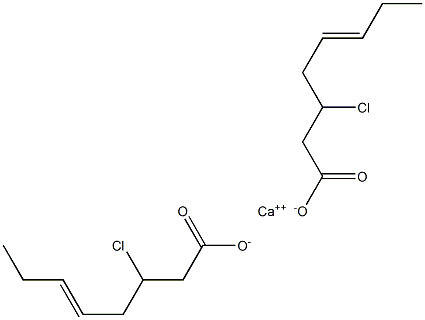 Bis(3-chloro-5-octenoic acid)calcium salt