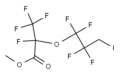 2,3,3,3-Tetrafluoro-2-(1,1,2,2-tetrafluoro-3-iodopropoxy)propionic acid methyl ester