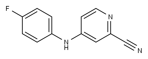 4-(4-Fluorophenylamino)pyridine-2-carbonitrile