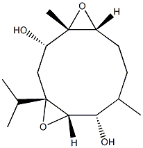 (1S,3S,4S,5S,9R,10S)-3,4:9,10-Diepoxy-6,10-dimethyl-3-isopropylcyclodecane-1,5-diol