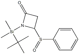 1-(tert-Butyldimethylsilyl)-4-(phenylsulfinyl)azetidin-2-one
