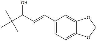 (E)-1-(3,4-Methylenedioxyphenyl)-4,4-dimethyl-1-penten-3-ol