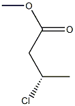[S,(+)]-3-Chlorobutyric acid methyl ester