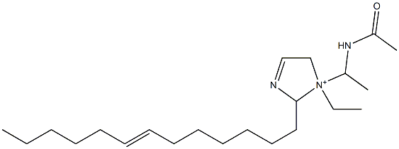 1-[1-(Acetylamino)ethyl]-1-ethyl-2-(7-tridecenyl)-3-imidazoline-1-ium