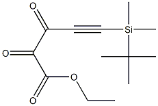 5-(tert-Butyldimethylsilyl)-2,3-dioxo-4-pentynoic acid ethyl ester|