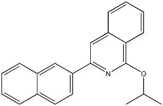 1-(Isopropyloxy)-3-(2-naphtyl)isoquinoline
