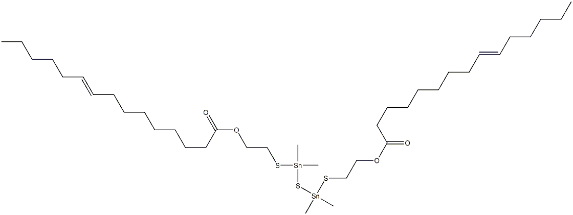 Bis[dimethyl[[2-(8-tetradecenylcarbonyloxy)ethyl]thio]stannyl] sulfide