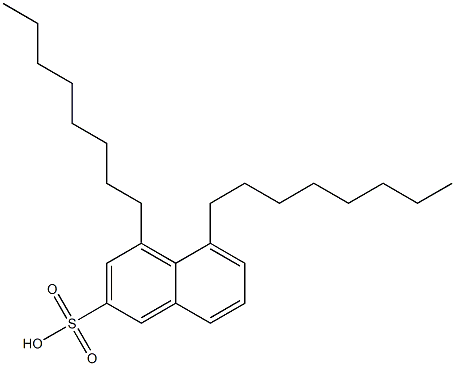 4,5-Dioctyl-2-naphthalenesulfonic acid