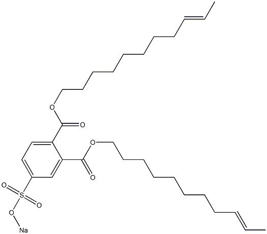 4-(Sodiosulfo)phthalic acid di(9-undecenyl) ester
