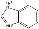 1H-Benzimidazole-1,3-dication 结构式