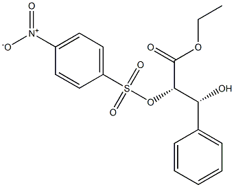 (2S,3R)-2-[(4-Nitrophenylsulfonyl)oxy]-3-hydroxy-3-phenylpropanoic acid ethyl ester