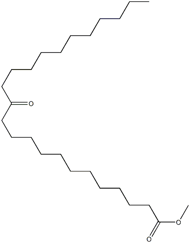 13-オキソテトラコサン酸メチル 化学構造式