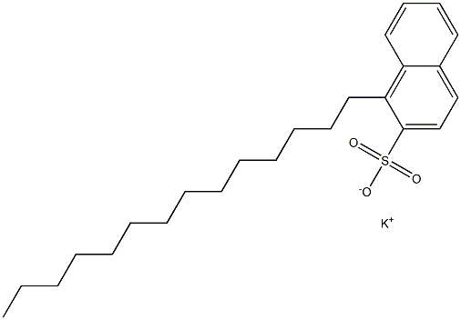1-Tetradecyl-2-naphthalenesulfonic acid potassium salt