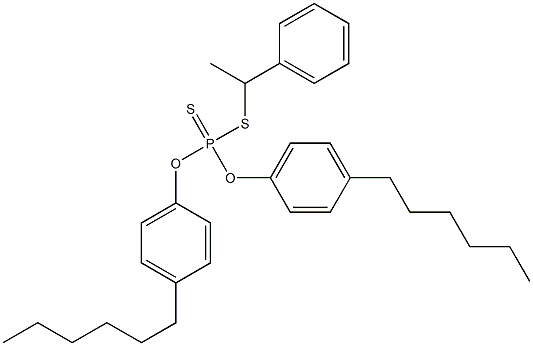 Dithiophosphoric acid O,O-bis(4-hexylphenyl)S-(1-phenylethyl) ester