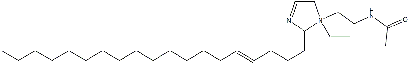 1-[2-(Acetylamino)ethyl]-1-ethyl-2-(4-nonadecenyl)-3-imidazoline-1-ium