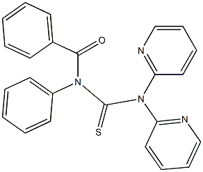 3,3-Di(2-pyridyl)-1-benzoyl-1-phenylthiourea