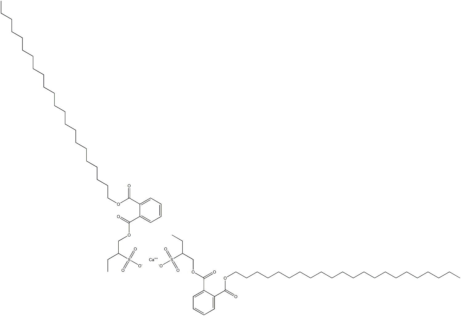 Bis[1-[(2-docosyloxycarbonylphenyl)carbonyloxy]butane-2-sulfonic acid]calcium salt