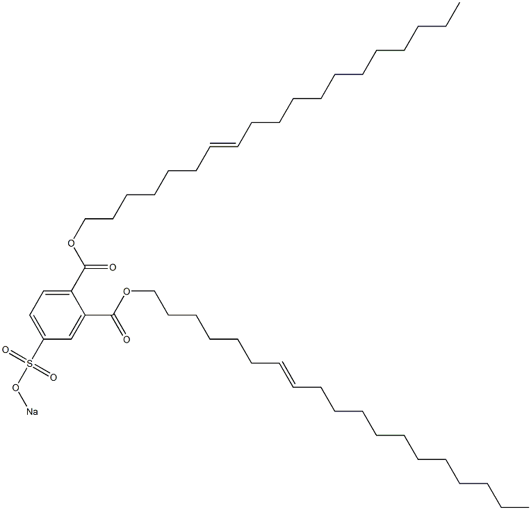 4-(Sodiosulfo)phthalic acid di(7-nonadecenyl) ester