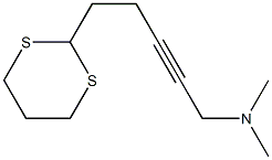 5-(1,3-Dithian-2-yl)-N,N-dimethyl-2-pentyn-1-amine