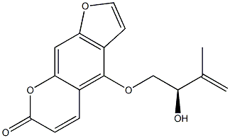 4-[[(R)-2-Hydroxy-3-methyl-3-butenyl]oxy]-7H-furo[3,2-g][1]benzopyran-7-one|