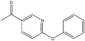 5-アセチル-2-フェノキシピリジン 化学構造式