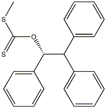 (-)-Dithiocarbonic acid O-[(R)-1,2,2-triphenylethyl]S-methyl ester