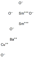 Barium copper disamarium pentaoxide